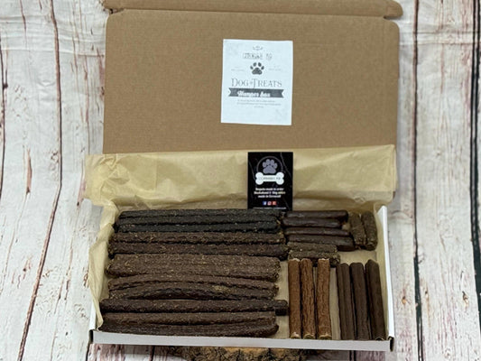 Natural Dog Treat Sausage Box: Cornish K9 Grain-Free Selection