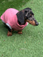 Dachshund Fleece Sweatshirt: Soft Washable Dog Jumper
