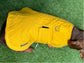 Waxed Cotton Dachshund Dog Coat: Waterproof Fleece Lined Winter Wear