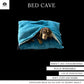 Corduroy Dachshund Bed Cave: Sherpa Fleece Snuggle Sack, Personalized Dog Sleeping Bag