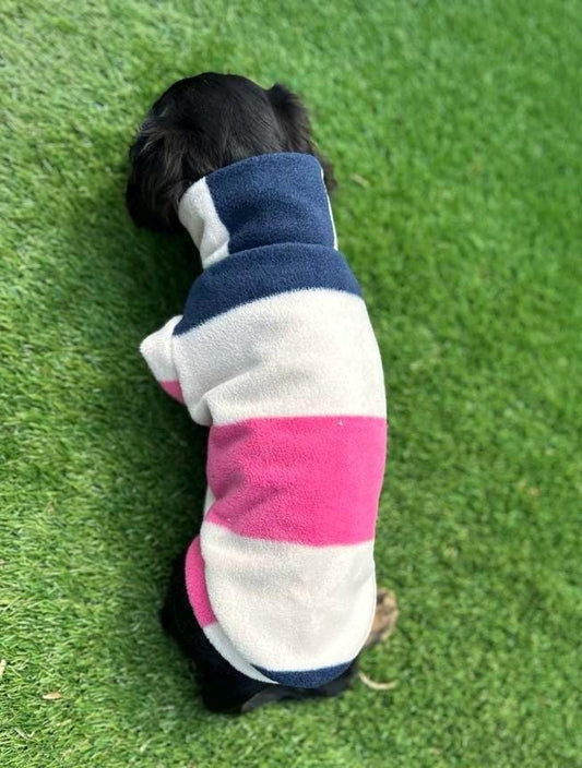 Dachshund Fleece Jumper: Breathable, Washable Dog Coat