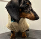 Boucle Fleece Dachshund Jumper: Cozy Thermal Dog Coat