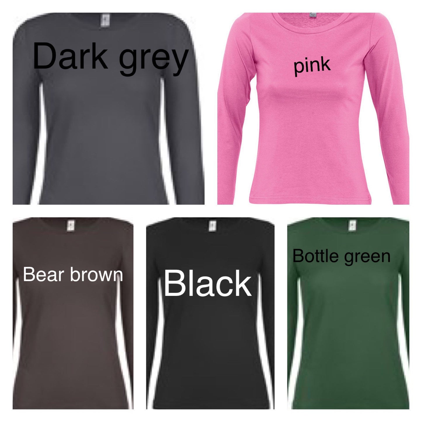 Embroidered Dachshund Long Sleeve T-Shirt: Dog Lover Gift