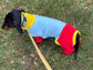 Miniature Dachshund Fleece Onesie: Water Repellent Dog Jumpsuit