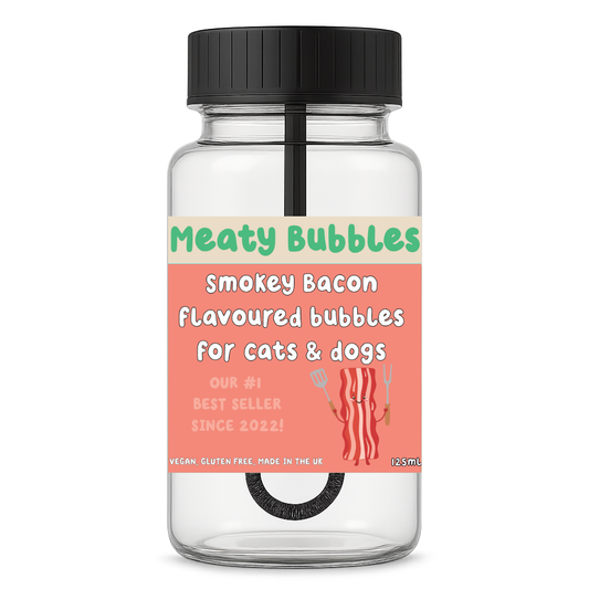 Meaty Bubbles Smokey Bacon Bubbles 125ml