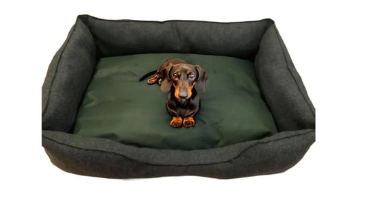 Harris tweed dog bed , puppy gift ,dog bed ,new pet gift ,puppy set ,puppy bed.