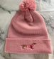 Embroidered Dachshund Beanie: Soft Acrylic Dog Lover Gift