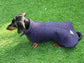 Harris Tweed Dachshund Coat: Fleece Lined Wool Dog Jacket
