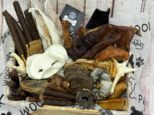 Natural Dog Treat Variety Hamper: Cornish K9 Selection Box