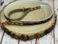 Waterproof Biothane Dog Collar & Lead Set: Rose Gold Hardware