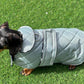Dachshund Quilted Dog Coat: Water-Resistant Fleece Lined Winter Jacket