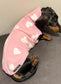 Dachshund Fleece Jumper: Water & Mud Repellent Dog Polo Neck