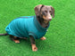 Dachshund Softshell zipped waterproof  jacket ,water repellent  jumper ,step in dog coat,   ,washable dog jacket, Mud Repellent
