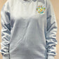 Floral Paw Print Embroidered Jumper: Dog Lover Gift