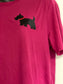 Embroidered Scottie Dog T-Shirt: Personalized Dog Lover Top