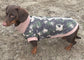 Dachshund zipped  waterproof  fleece ,dachshund zipped  jumper ,dachshund jacket,water and mud repellent fleece , dachshund fleece