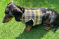 Cornish Tartan Dachshund Harness: Fleece Lined, No-Rub Design
