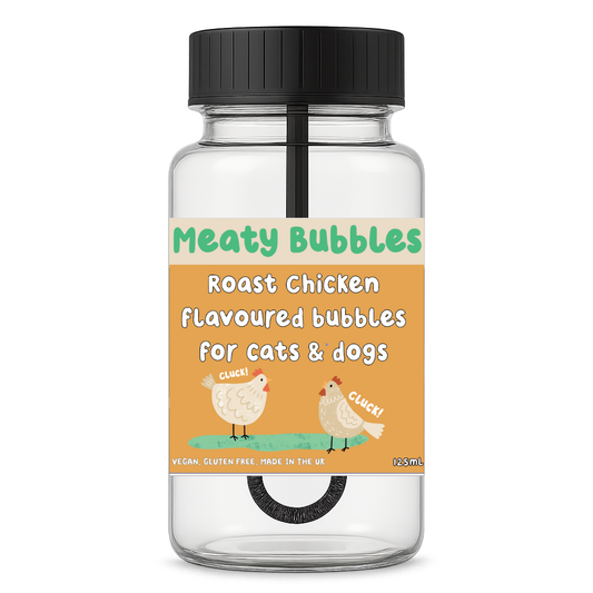 Meaty Bubbles Roast Chicken Bubbles 125ml 