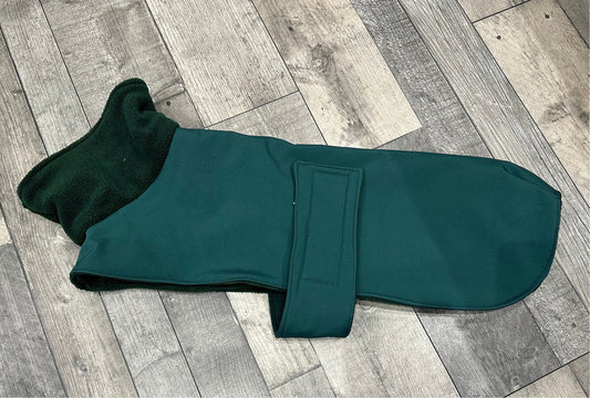 Waterproof Softshell Dachshund Dog Coat: Fleece Lined, Windproof