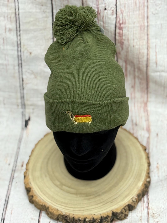 Dachshund Beanie, Embroidered Beanie Hat, Dog lover,dog owner gift,dachshund lover