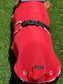 Waterproof Cordura Dachshund Coat: Sherpa Fleece Lined, Reflective Paw Prints