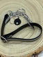 Waterproof Biothane Dog Collar & Lead Set: Silver Hardware, Medium (13-16 inch