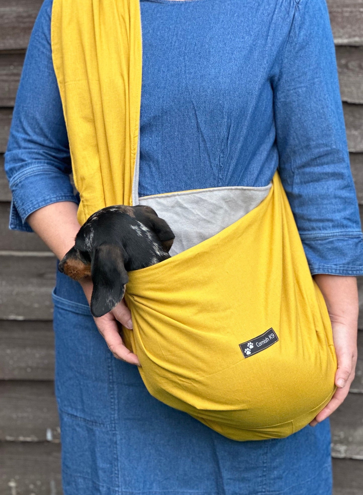 Dog  sling carrier,dachshund sling,small dog sling ,light weight sling,spring/summer sling,Italian greyhound sling