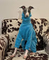 Italian Greyhound Fleece Onesie: Water & Mud Repellent Iggy Jumpsuit.