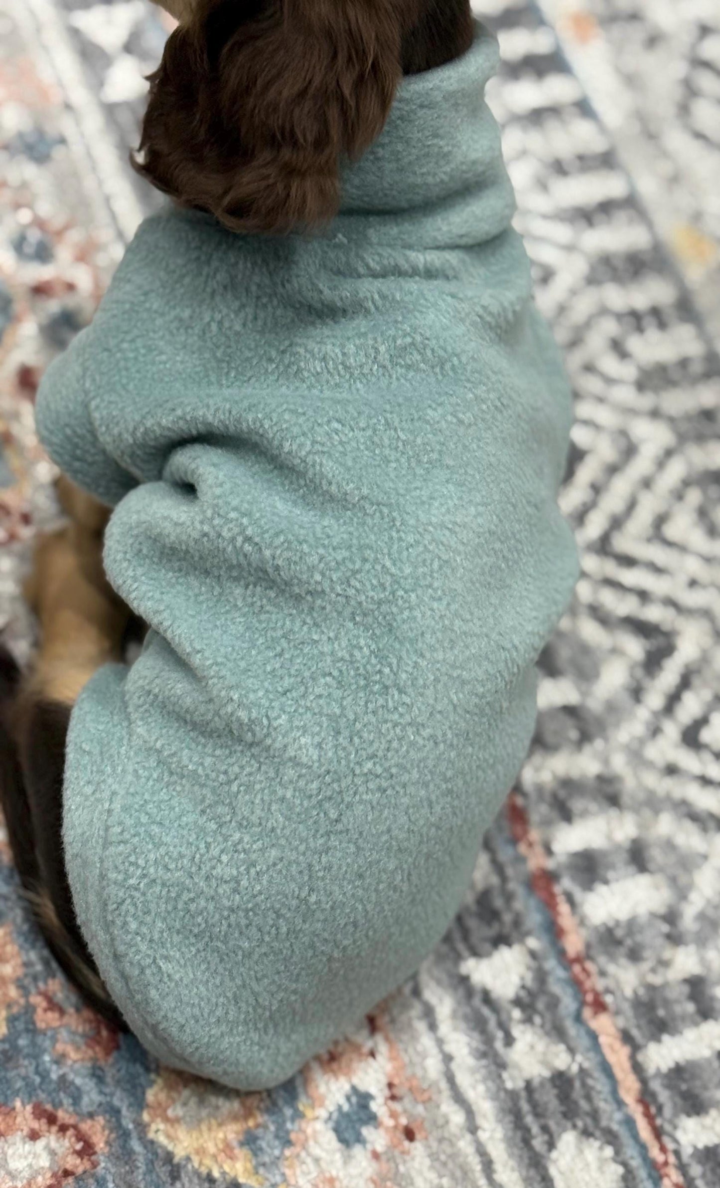 Waterproof Dachshund Fleece Jacket: Mud Repellent Soft Shell Tummy