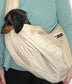 Dog sling,Quilted waterproof dog sling carrier ,small dog sling bag , puppy sling ,dachshund  sling carrier, dog sling,iggy dog carrier