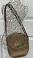 Embroidered Paw print crossbody bag ,dog walking bag,dog lover gift ,dog paw bag , canvas bag