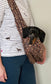 Paisley Dog Sling: Lightweight Cotton Puppy Carrier