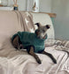 Cable Knit Fleece Italian Greyhound Jumper: Cozy Thermal Dog Fleece.