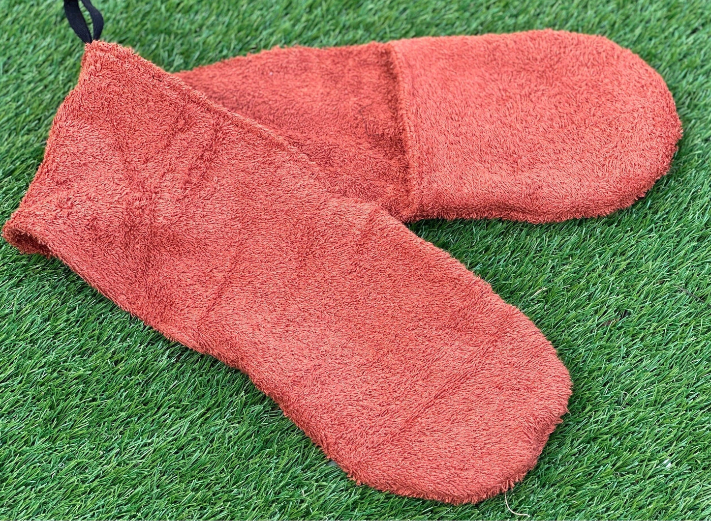 Terry Towelling Dog Drying Mitts: Absorbent Pet Bath Glove