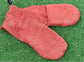 Terry Towelling Dog Drying Mitts: Absorbent Pet Bath Glove