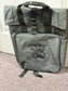 Dachshund Embroidered Roll Top Rucksack: Recycled Polyester Dog Lover Gift