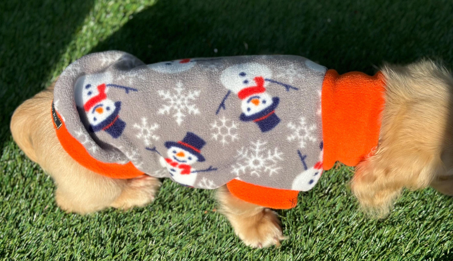 Dachshund Christmas jumper ,dog jumper ,breathable dog jumper, dog jacket,washable dog jumper,Water & Mud Repellent dog suit