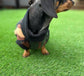 Camouflage Dachshund Fleece Jumper: Breathable, Warm Dog Jacket