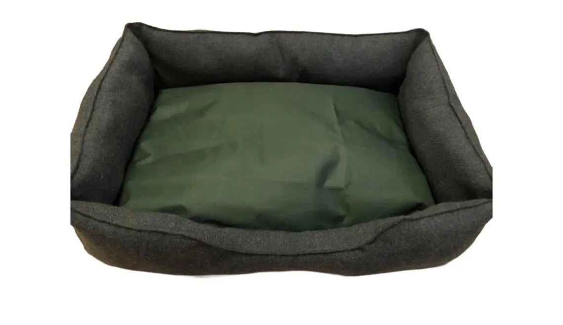 Harris tweed dog bed , puppy gift ,dog bed ,new pet gift ,puppy set ,puppy bed.