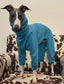Italian Greyhound Fleece Onesie: Water & Mud Repellent Iggy Jumpsuit.