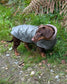 Waterproof Quilted Dachshund Dog Coat: Fleece Lined, Belly Covering