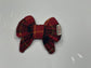 Harris Tweed Dog Sailor Bow: Handmade Pet Collar Accessory