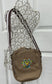 Embroidered Paw Print Canvas Crossbody Bag: Dog Walker Gift