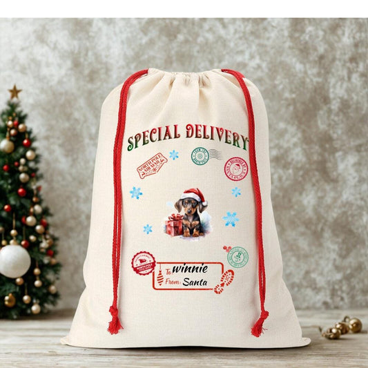 Dog Christmas sacks ,personalised Christmas stockings,pet Christmas stockings