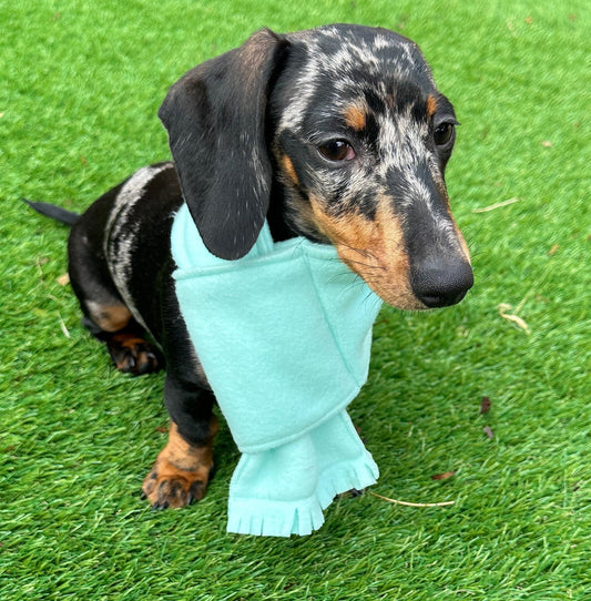 Dachshund Fleece Scarf: Dog Neck Warmer