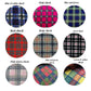 Dachshund Tartan Fleece Snood: Dog Neck Warmer