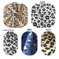 Leopard Print Dachshund Fleece Jumper: Water Repellent Dog Suit