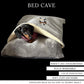 Cuddle Fleece Dog Bed Cave: Dachshund Snuggle bed ,Personalized borrowing den.