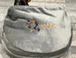 Personalized Dachshund Snuggle Bed Cave: Sherpa Fleece Dog Cuddle Bed