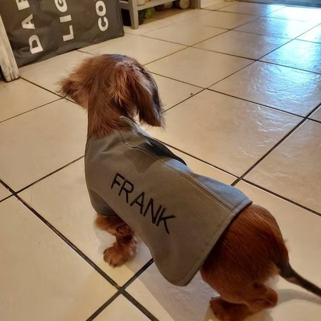 Waterproof Fleece Lined Dachshund Coat: Custom Fit Winter Dog Jacket